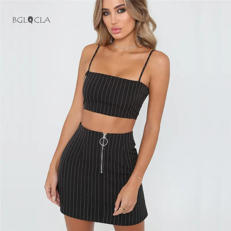 

2019 Black White Striped Women Skirt Pencil Party Sheath Casual Short Women's Skirt Bodycon Slinky Sexy Club Vintage Skirts