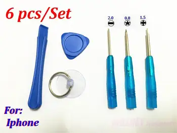 6 in1 Hand Tools Screwdriver Set Mobile Phone Repair Opening Tools Kit Sets For iphone ipad ipod *1000set/lot
6 in1 Hand Tools Screwdriver Set Mobile Phone Repair Opening Tools Kit Sets For iphone ipad ipod *1000set/lot