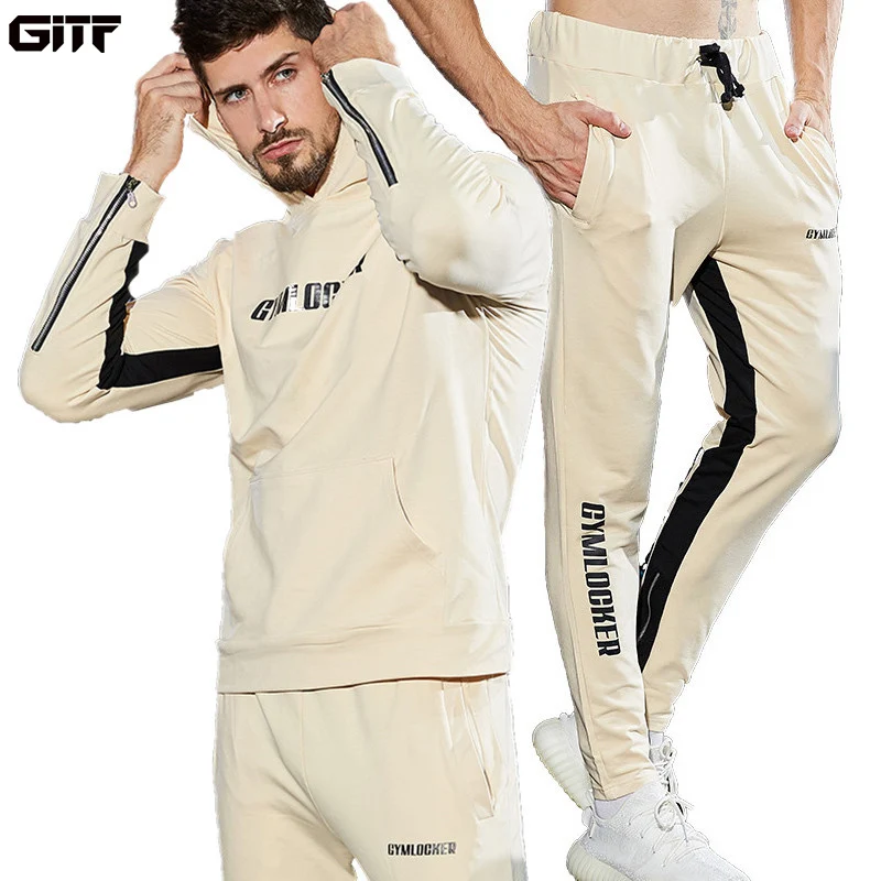 GITF 2019 Sweatshirt Men sports Tracksuit Men Set Sweat New 2018 Brand spring Autumn sets men gym Running pullover Top Pants
GITF 2019 Sweatshirt Men sports Tracksuit Men Set Sweat New 2018 Brand spring Autumn sets men gym Running pullover Top Pants