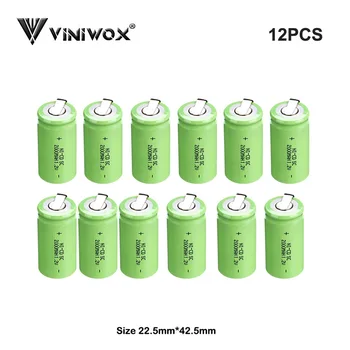 Real Cell 1.2V 2000mAh SC Ni-CD Rechargeable Battery Power Tool Battery For Makita Bosch Hitachi Robot Accumulator Subc Cells
Real Cell 1.2V 2000mAh SC Ni-CD Rechargeable Battery Power Tool Battery For Makita Bosch Hitachi Robot Accumulator Subc Cells