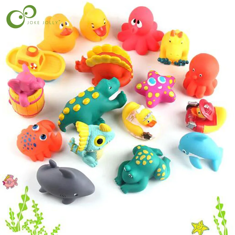 10pcs/lot Baby bath toys marine animals baby water toys can be spray bath toys baby gifts LYQ
10pcs/lot Baby bath toys marine animals baby water toys can be spray bath toys baby gifts LYQ
