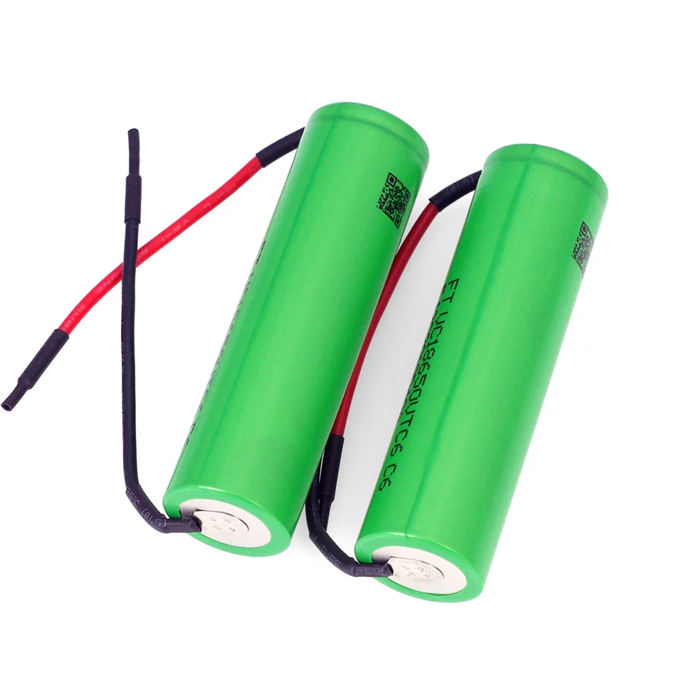 10PCS 2019 VariCore VTC6 3.7V 3000mAh 18650 Li-ion Battery 30A Discharge for US18650VTC6 Tools e-cigarette batteries+DIY line
10PCS 2019 VariCore VTC6 3.7V 3000mAh 18650 Li-ion Battery 30A Discharge for US18650VTC6 Tools e-cigarette batteries+DIY line