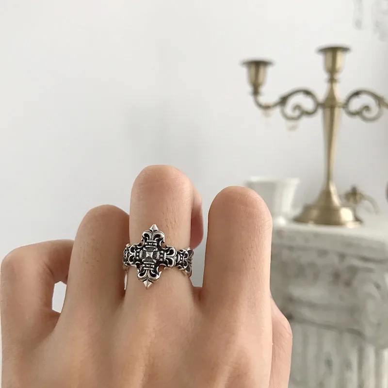 Vintage Authentic 100% 925 Sterling Silver Christian Cross Love Beliefs Ladies Finger Rings For Women Sterling Silver Rings
Vintage Authentic 100% 925 Sterling Silver Christian Cross Love Beliefs Ladies Finger Rings For Women Sterling Silver Rings