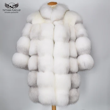 Tatyana Furclub Real Fur Coat Natural White Fox Fur Coat Girl Fashion Casual Fox Fur Jacket O-neck Long Sleeve Winter Coat
Tatyana Furclub Real Fur Coat Natural White Fox Fur Coat Girl Fashion Casual Fox Fur Jacket O-neck Long Sleeve Winter Coat
