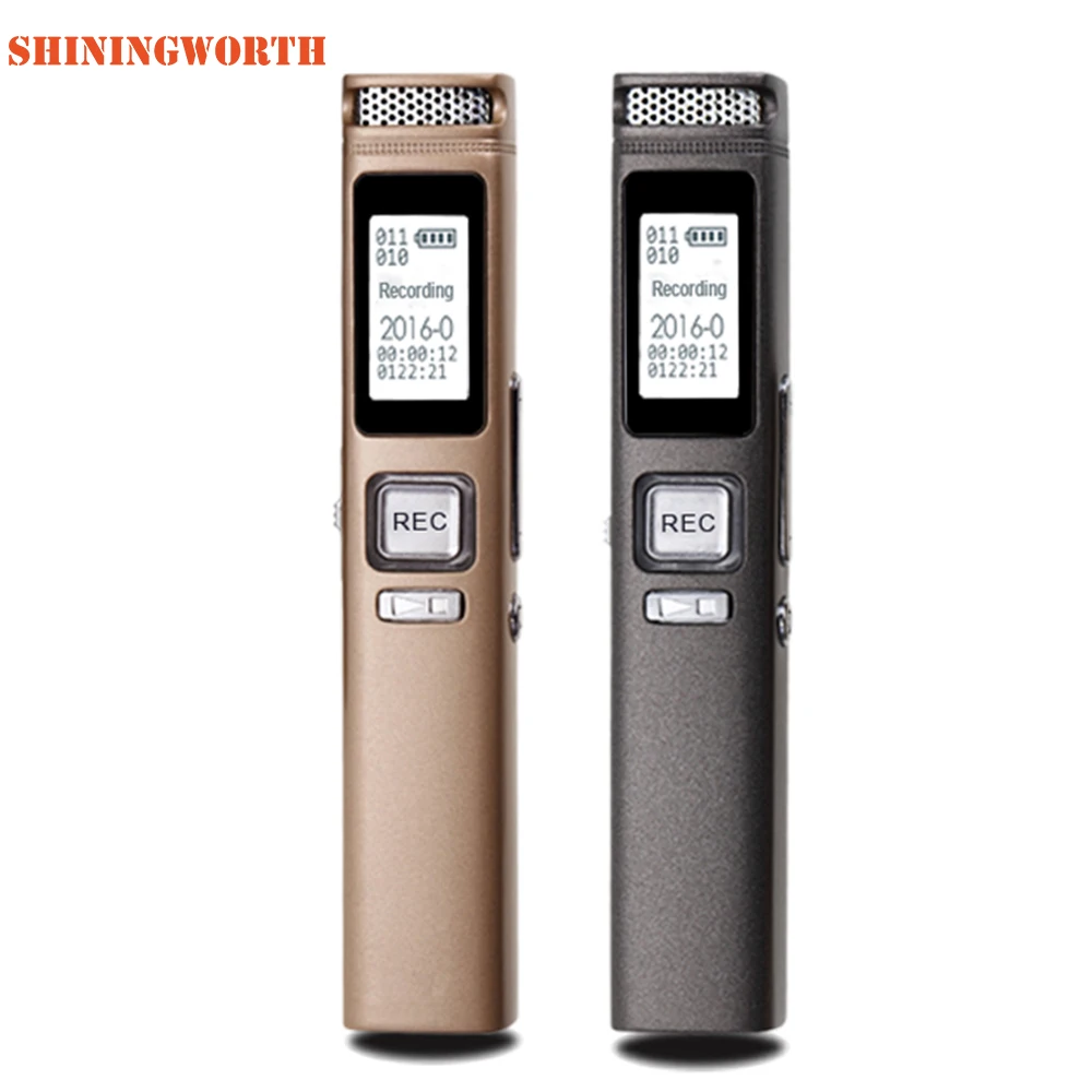 Digital Voice Recorder Audio Recorders X16 Dictaphone MP3 Player With 1536kbps 8GB/16GB Memory Noise Reduction LCD Display
Digital Voice Recorder Audio Recorders X16 Dictaphone MP3 Player With 1536kbps 8GB/16GB Memory Noise Reduction LCD Display