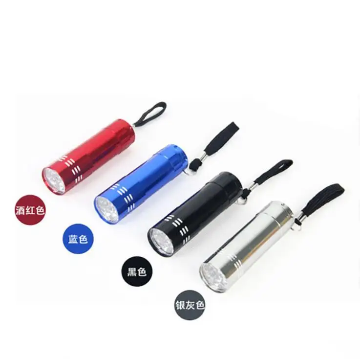 300pcs/lot Personalized Mini Aluminium 9 LED UV Torch Ultra Violet Blacklight Detection +battery accessories
300pcs/lot Personalized Mini Aluminium 9 LED UV Torch Ultra Violet Blacklight Detection +battery accessories