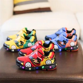Autumn Brand Children's Outdoor Breathable Sports Shoes Boys Flat Running Shoes Boys and Girls LED Lights Cartoon Car Sneakers
Autumn Brand Children's Outdoor Breathable Sports Shoes Boys Flat Running Shoes Boys and Girls LED Lights Cartoon Car Sneakers