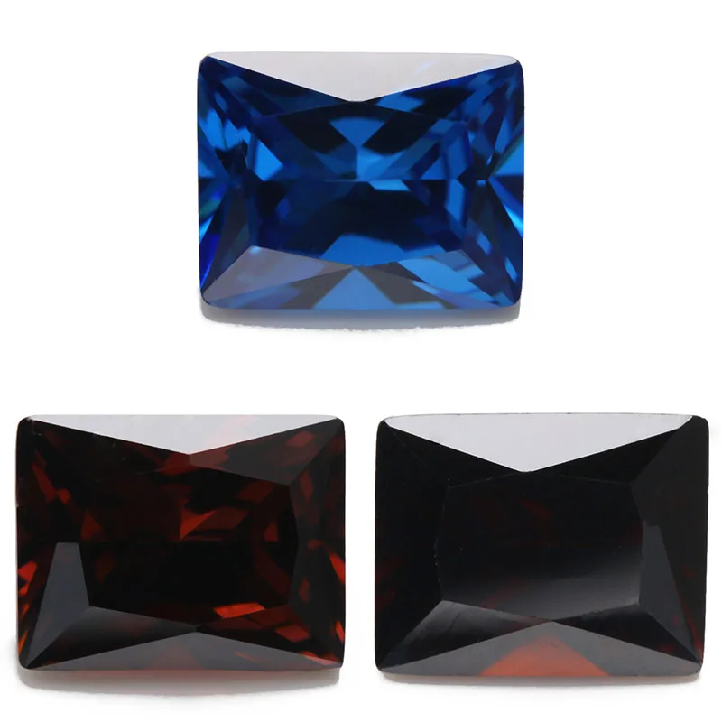 Size 2x4~10x12mm Rectanggle Shape NewBlue,Coffee and Rhodolite Color 5A Cubic Zirconia Stone Synthetic Gems CZ stone For Jewelry
Size 2x4~10x12mm Rectanggle Shape NewBlue,Coffee and Rhodolite Color 5A Cubic Zirconia Stone Synthetic Gems CZ stone For Jewelry