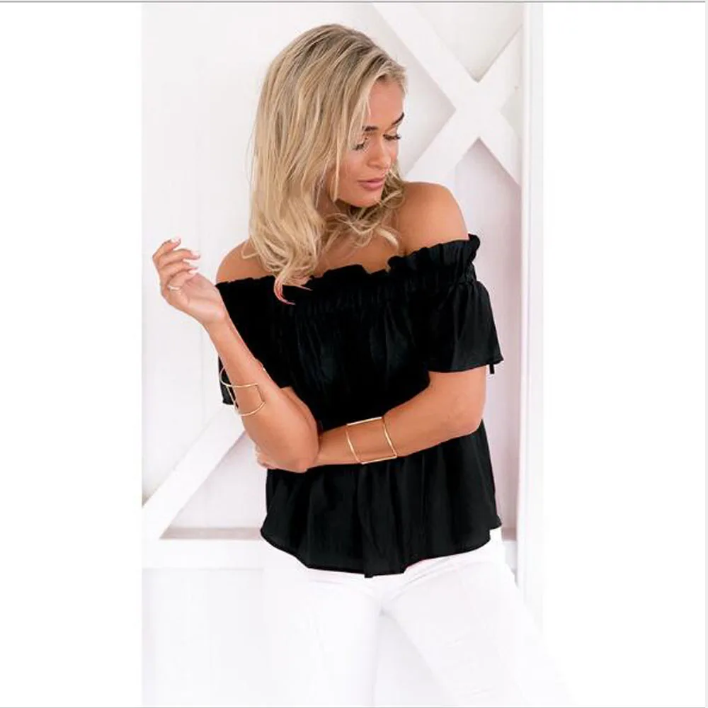 New Fashion Women Vintage Off Shoulder Tops T-Shirts Summer Casual Sexy Slash Neck Streetwear Denim Short Sleeve Clothes
New Fashion Women Vintage Off Shoulder Tops T-Shirts Summer Casual Sexy Slash Neck Streetwear Denim Short Sleeve Clothes