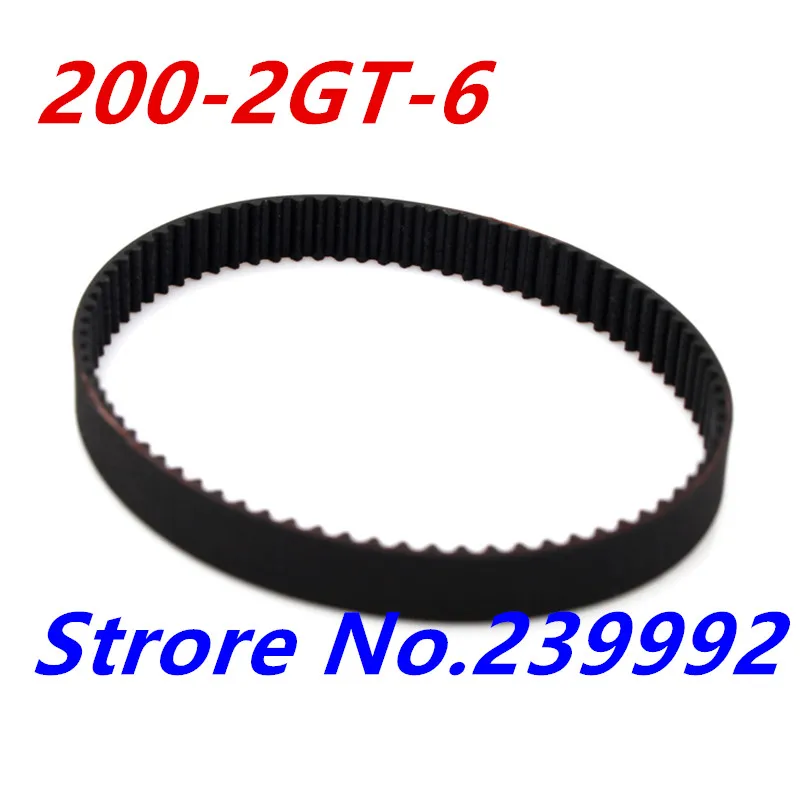10pcs 3d printer belt closed loop rubber GT2 timing belt 200-2GT-6 teeth 100 length 200mm width 6mm
10pcs 3d printer belt closed loop rubber GT2 timing belt 200-2GT-6 teeth 100 length 200mm width 6mm