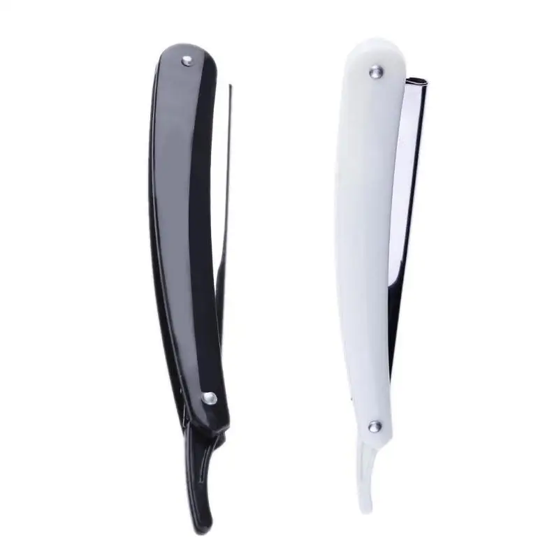 Straight Edge Stainless Steel Barber Razor High Quality Folding Shaving Shave Eyebrow Knife Cut Tool White Black
Straight Edge Stainless Steel Barber Razor High Quality Folding Shaving Shave Eyebrow Knife Cut Tool White Black