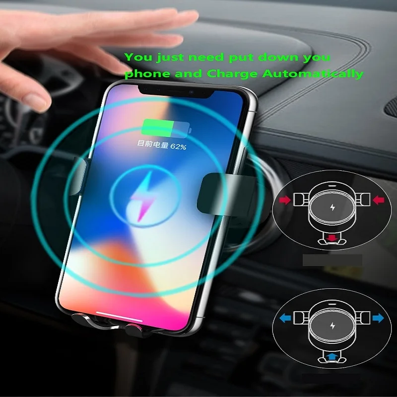Honesum Car Mount Wireless Charger For iPhone XS Max X Qi Fast Wireless Charging Car Phone Holder For Note 9 xiaomi mix 2s
Honesum Car Mount Wireless Charger For iPhone XS Max X Qi Fast Wireless Charging Car Phone Holder For Note 9 xiaomi mix 2s