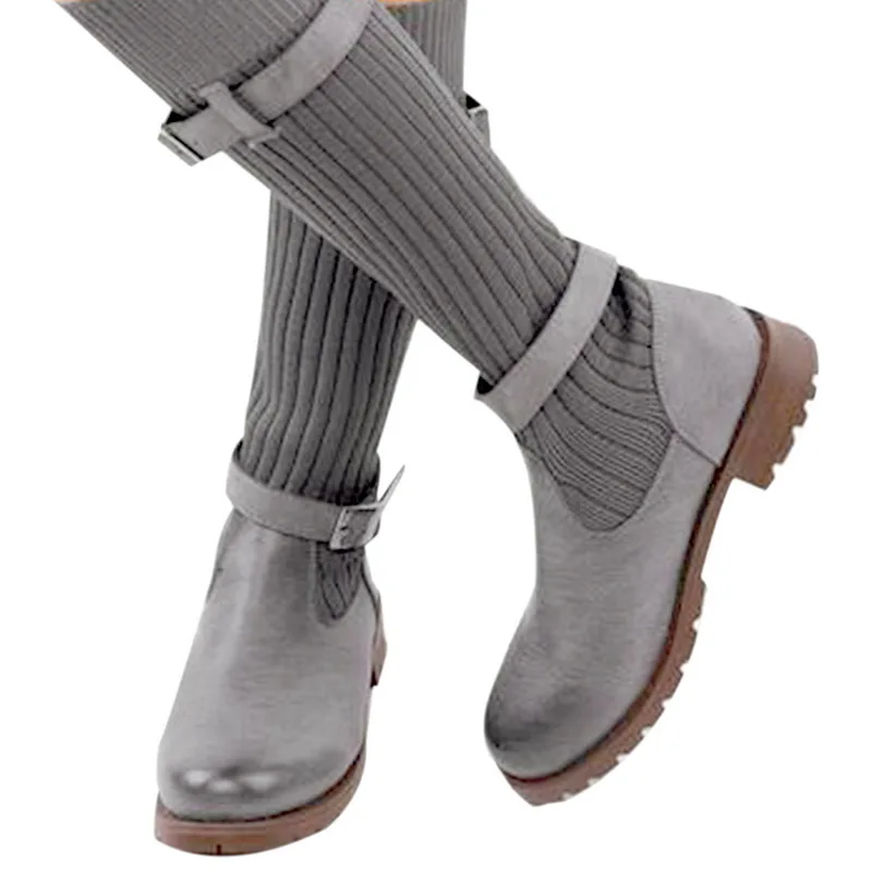 MoneRffi Fashion Knee Elastic Sock Boots Chunky Stretch Women Sexy Booties Short Boots Casual Shoes For Buckle Shoes Ladies
MoneRffi Fashion Knee Elastic Sock Boots Chunky Stretch Women Sexy Booties Short Boots Casual Shoes For Buckle Shoes Ladies