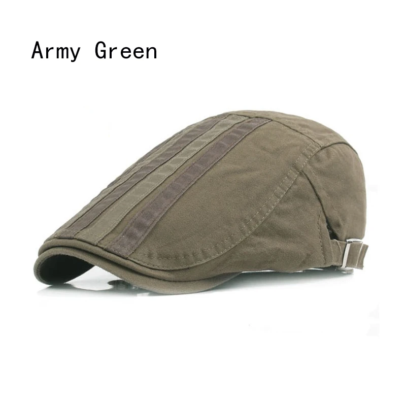 Adjustable Beret Spring And Summer Hats For Men Outdoor Sunscreen Breathable Hat Men's Wild Striped Beret Solid Flat Beret
Adjustable Beret Spring And Summer Hats For Men Outdoor Sunscreen Breathable Hat Men's Wild Striped Beret Solid Flat Beret