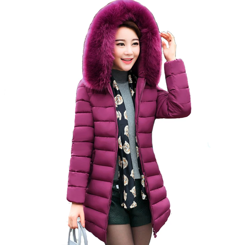 2019 long hooded women winter coat big size 3XL cotton padded casacos de inverno feminino warm thicken parka womens coats
2019 long hooded women winter coat big size 3XL cotton padded casacos de inverno feminino warm thicken parka womens coats
