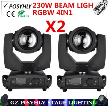 2PCS/ RGBW 4IN1 230W beam lights 7r beam light moving head light professional dj equipment LED Spotlight
2PCS/ RGBW 4IN1 230W beam lights 7r beam light moving head light professional dj equipment LED Spotlight