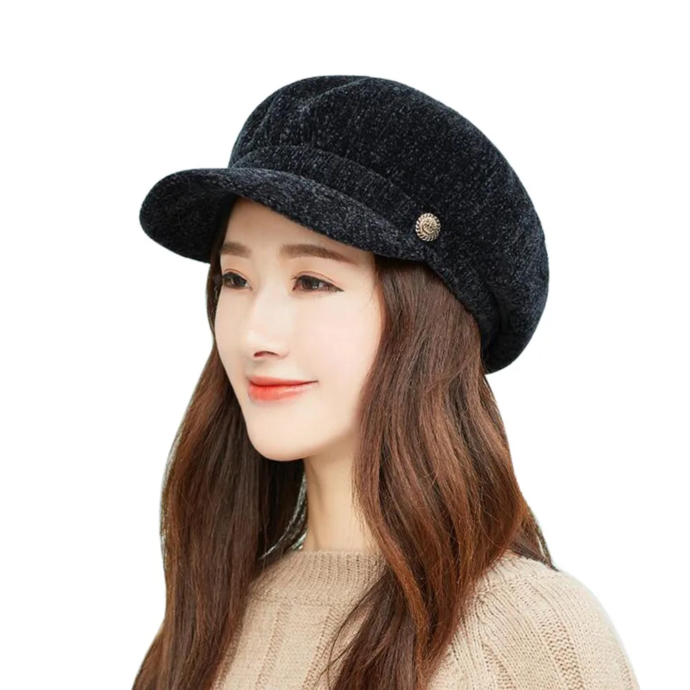 Hat &Caps 1pc Women's Hat Autumn And Winter Warm Chenille Fashion Cap Dome Trend Hat Fashion Accessories 2018 oct24
Hat &Caps 1pc Women's Hat Autumn And Winter Warm Chenille Fashion Cap Dome Trend Hat Fashion Accessories 2018 oct24
