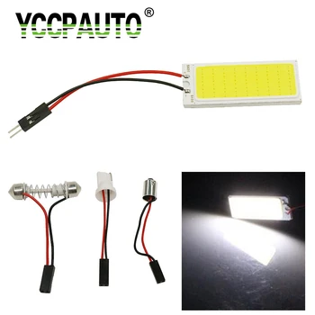 YCCPAUTO BA9S Festoon Dome Adapter Car Panel Interior Reading Map Roof Top Ceiling Wired COB Compartment Lamp White 24/36SMD
YCCPAUTO BA9S Festoon Dome Adapter Car Panel Interior Reading Map Roof Top Ceiling Wired COB Compartment Lamp White 24/36SMD