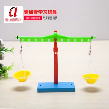 Candice guo plastic toy science education model balance DIY experiment hand work game learning scale weight baby birthday gift
Candice guo plastic toy science education model balance DIY experiment hand work game learning scale weight baby birthday gift