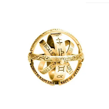 Fashion Creative Astronomical Ball Ring Complex Rotating Flip Astronomical Ring Universe Student Constellation Ring Jewelry Gift
Fashion Creative Astronomical Ball Ring Complex Rotating Flip Astronomical Ring Universe Student Constellation Ring Jewelry Gift