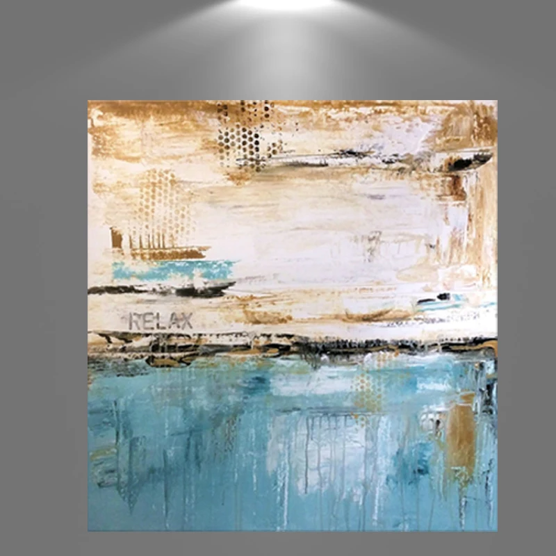 Nordic painting canvas oil painting wall pictures for living room home decor hand-painted Modern abstract color quadros painting
Nordic painting canvas oil painting wall pictures for living room home decor hand-painted Modern abstract color quadros painting