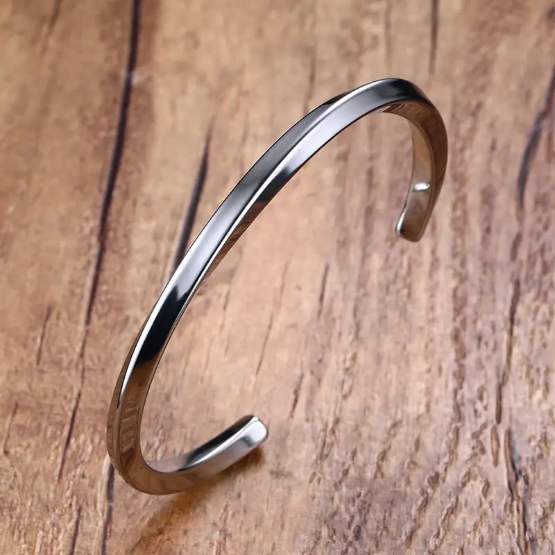 Womens Mens Bracelets Bangles Stainless Steel Simple Twist Cuff Open Bangle Bracelet Black Silver-color Punk Fashion Jewelry New
Womens Mens Bracelets Bangles Stainless Steel Simple Twist Cuff Open Bangle Bracelet Black Silver-color Punk Fashion Jewelry New