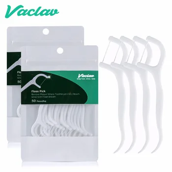 Vaclav 100 50Pcs Dental Floss Pick Toothpick Interdental Brush Cleaner Tooth Pick Flosser Dental Wire Oral Care Teeth Whitening
Vaclav 100 50Pcs Dental Floss Pick Toothpick Interdental Brush Cleaner Tooth Pick Flosser Dental Wire Oral Care Teeth Whitening