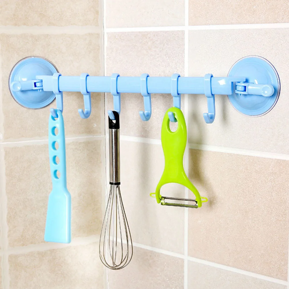 Kitchen Tool Adjustable Hook Rack Double Suction Cup Towel Rack Hanging Shelves Hook Holders Lock Type Sucker Hook
Kitchen Tool Adjustable Hook Rack Double Suction Cup Towel Rack Hanging Shelves Hook Holders Lock Type Sucker Hook