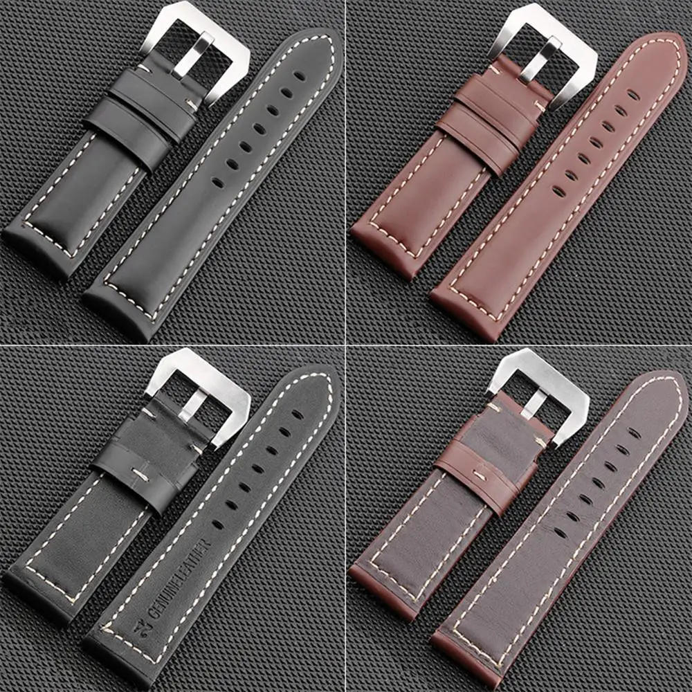 1pcs 22mm 24mm Black Brown Genuine Leather Crazy Horse Leather Watch Band Watch Strap for Man Watch
1pcs 22mm 24mm Black Brown Genuine Leather Crazy Horse Leather Watch Band Watch Strap for Man Watch