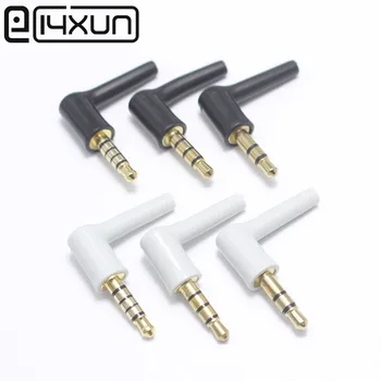 4Pcs 3.5mm Jack 3/4/5 Pole Male 90 Right Angle L-shaped Stereo Headphone Plug DIY Repair Earphone Jack Audio Soldering Connector
4Pcs 3.5mm Jack 3/4/5 Pole Male 90 Right Angle L-shaped Stereo Headphone Plug DIY Repair Earphone Jack Audio Soldering Connector