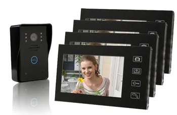MOUNTAINONE 2.4G Wireless Video Door Phone Intercom Doorbell Camera with 7" LCD TOUCH Monitor ,TAKING PHOTOS 1V4
MOUNTAINONE 2.4G Wireless Video Door Phone Intercom Doorbell Camera with 7" LCD TOUCH Monitor ,TAKING PHOTOS 1V4