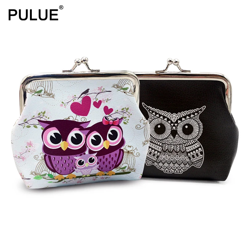 Fashion Retro Cartoon Owl Pattern Coin Purses PU Leather Wallet Women Small Handbag Mini Hasp Makeup Bag Cards Keys Money Bags
Fashion Retro Cartoon Owl Pattern Coin Purses PU Leather Wallet Women Small Handbag Mini Hasp Makeup Bag Cards Keys Money Bags