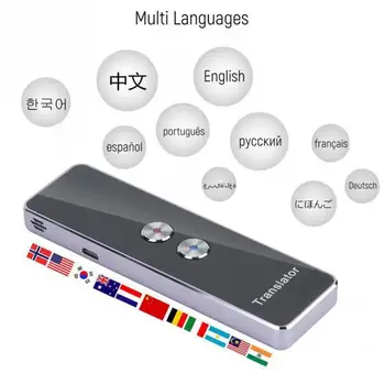 traductor de voz simultaneo 2.4G Smart Bluetooth Pocket Interpreter Real Time Speech Multilingual Translator Purple language 
traductor de voz simultaneo 2.4G Smart Bluetooth Pocket Interpreter Real Time Speech Multilingual Translator Purple language