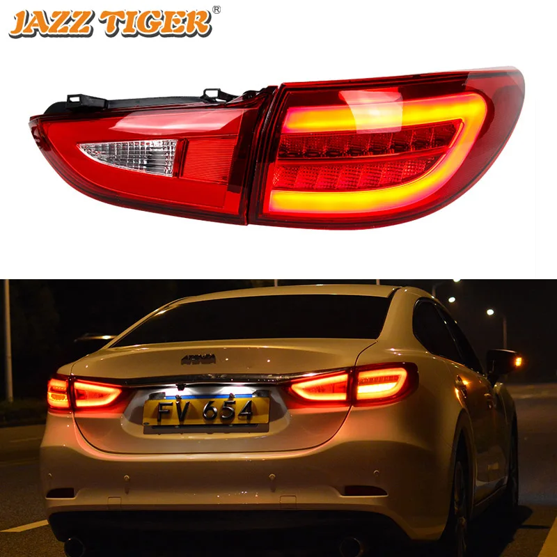 Rear Fog Lamp + Brake Light + Reverse Light + Turn Signal Light Car LED Tail Light Taillight For Mazda 6 Atenza 2013 - 2018
Rear Fog Lamp + Brake Light + Reverse Light + Turn Signal Light Car LED Tail Light Taillight For Mazda 6 Atenza 2013 - 2018