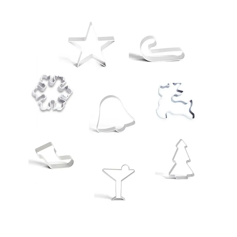 Baking 8pcs/set 3d Cartoon Christmas Cookie Cutters Sugarcraft Cake Cookies Pastry Baking Cutter Mould Cake Decorating Tools
Baking 8pcs/set 3d Cartoon Christmas Cookie Cutters Sugarcraft Cake Cookies Pastry Baking Cutter Mould Cake Decorating Tools