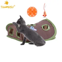Multifunction Cat Toys Pet Puppy Kitten Interactive Funny Playing Toys With Bells Mouse Toys Small Pets
