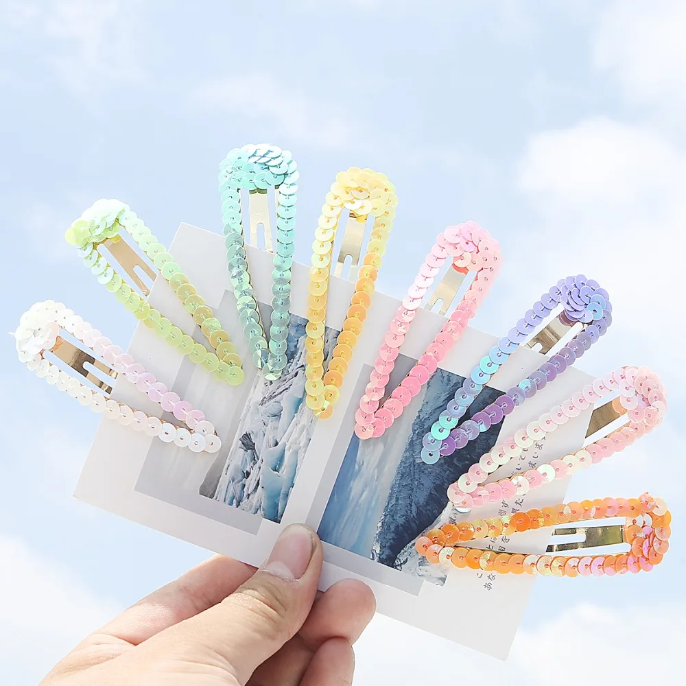 2Pcs Shining Color Mix Sequins Hair Clips Hollow Geometric Water Drop Shape Gold Color Barrette For Girls Hair Styling Tool
2Pcs Shining Color Mix Sequins Hair Clips Hollow Geometric Water Drop Shape Gold Color Barrette For Girls Hair Styling Tool
