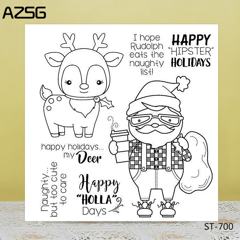 Santa Claus/christmas Transparent Silicone Clear Stamps/seal for DIY Scrapbooking/Card Making/Photo Album Decoration Supplies
Santa Claus/christmas Transparent Silicone Clear Stamps/seal for DIY Scrapbooking/Card Making/Photo Album Decoration Supplies