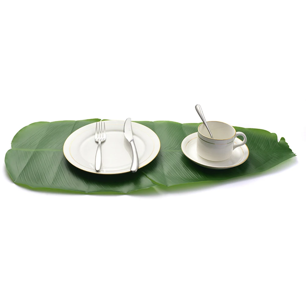 Artificial Banana Leaf Table Mat Placemat Simulation Plant Leaves for Party Cup Tea Table Mat Wedding Table Decoration
Artificial Banana Leaf Table Mat Placemat Simulation Plant Leaves for Party Cup Tea Table Mat Wedding Table Decoration