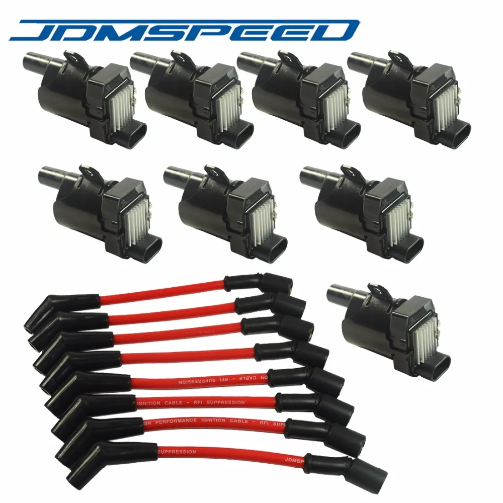 Free Shipping-JDMSPEED 8 Pcs Spark Plug Ignition Wires Set With Set of 8 Pcs Ignition Coils Kit Fits For Chevrolet
Free Shipping-JDMSPEED 8 Pcs Spark Plug Ignition Wires Set With Set of 8 Pcs Ignition Coils Kit Fits For Chevrolet