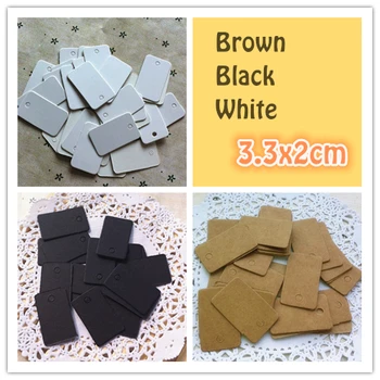 500PCS 3.3*2cm Square Mini Kraft Paper Tag Small Jewelry Price Tag Gift Tags Card Wedding Kraft Paper Label Hang Tag Paper
500PCS 3.3*2cm Square Mini Kraft Paper Tag Small Jewelry Price Tag Gift Tags Card Wedding Kraft Paper Label Hang Tag Paper