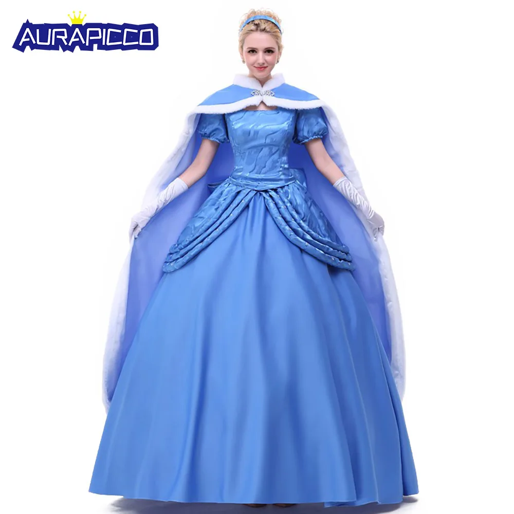 Brand New Classic Cinderella Princess Adult Costume