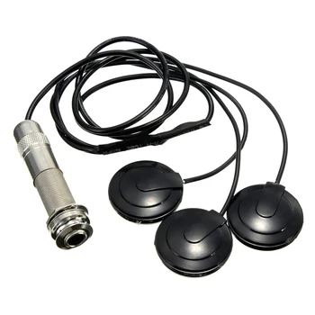 New Universal Pickup Piezo 3 Transducer 6.35mm For Acoustic Guitar Ukulele Mandolin
New Universal Pickup Piezo 3 Transducer 6.35mm For Acoustic Guitar Ukulele Mandolin
