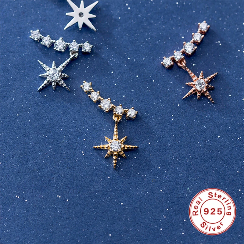 BOAKO Rushed Brincos Earrings Earings Delicate Cute CZ Tiny Minimalist Girl Women 925 Sterling Dangle Small Star Earring X7-M2
BOAKO Rushed Brincos Earrings Earings Delicate Cute CZ Tiny Minimalist Girl Women 925 Sterling Dangle Small Star Earring X7-M2