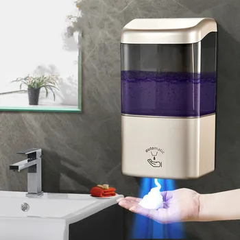 Soap Dispenser Household hotel automatic sensor wall hanging liquid soap box toilet hand sanitizer bottle kitchen perforated dis
Soap Dispenser Household hotel automatic sensor wall hanging liquid soap box toilet hand sanitizer bottle kitchen perforated dis