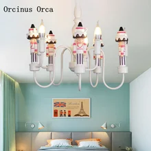 Cartoon Creative Nutcracker Chandelier Boys and Girls Bedroom Children's Room Lamp New American LED Doll Chandelier
Cartoon Creative Nutcracker Chandelier Boys and Girls Bedroom Children's Room Lamp New American LED Doll Chandelier
