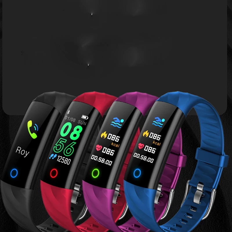 Smart Band Fitness Tracker Heart Rate Monitor Smart Bracelet Blood Pressure Oxygen Color Screen Reloj For Xiaomi Iphone Huawei
Smart Band Fitness Tracker Heart Rate Monitor Smart Bracelet Blood Pressure Oxygen Color Screen Reloj For Xiaomi Iphone Huawei