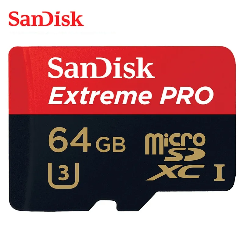 SanDisk Extreme Pro 95 МБ/с. карта Micro SD 64 ГБ Class10 флэш-карты 16 MicroSD карты памяти в 32 картао де