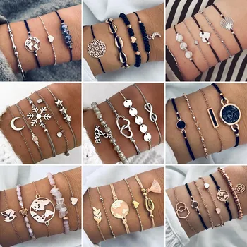 2020 Bohemian Bracelets & Bangles Set Vintage Bead Boho Charm Bracelet For Women Jewelry Accessories Pulseras Mujer Bijoux Femme
2020 Bohemian Bracelets & Bangles Set Vintage Bead Boho Charm Bracelet For Women Jewelry Accessories Pulseras Mujer Bijoux Femme