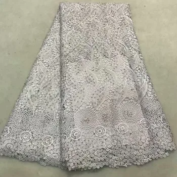 Most fashion African cord lace material for sewing nice water soluble lace fabric with rhinestones for dress ZQW16(5yds/lot)
Most fashion African cord lace material for sewing nice water soluble lace fabric with rhinestones for dress ZQW16(5yds/lot)